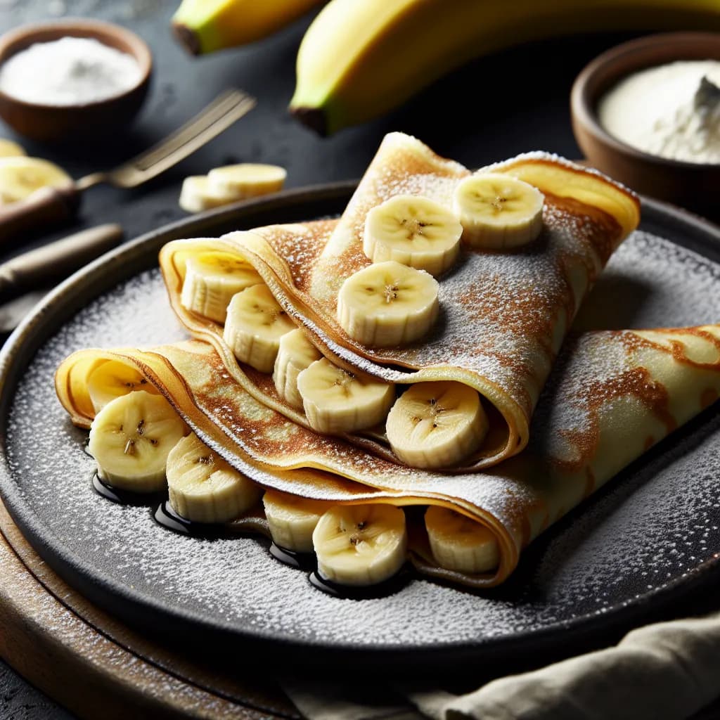 Banana Crepes