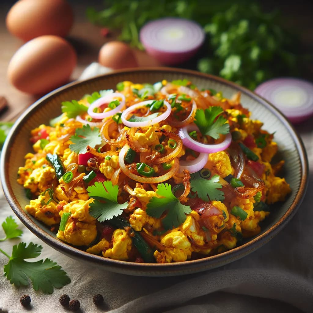 Egg Bhujia