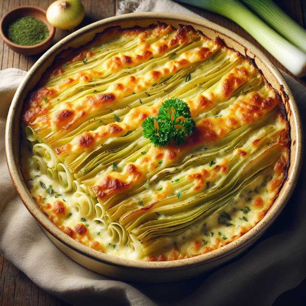 Lauch-Gratin