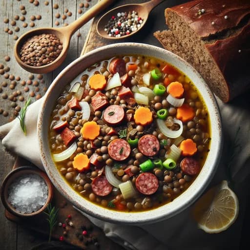 Linsensuppe