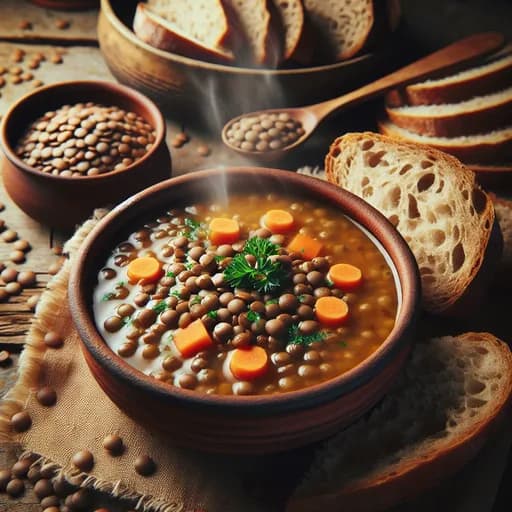 Linsensuppe