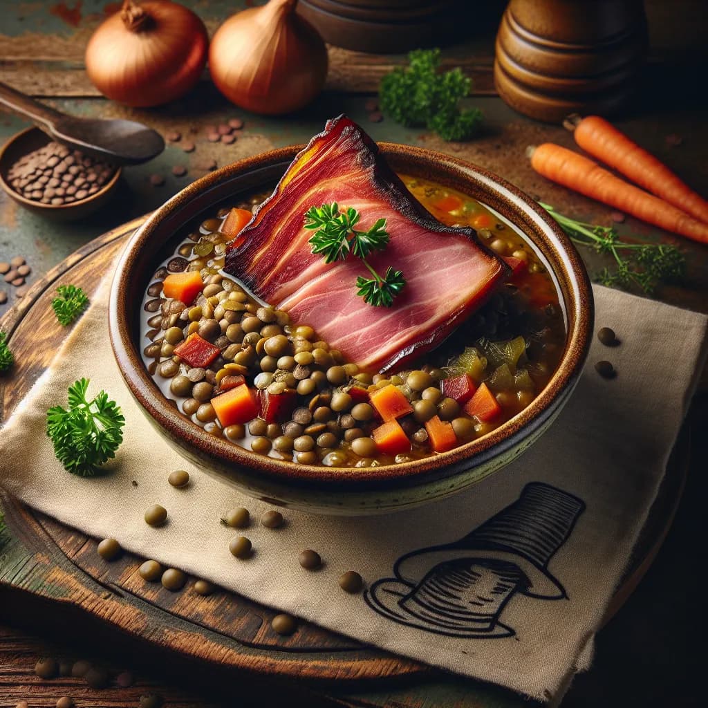 Linsensuppe
