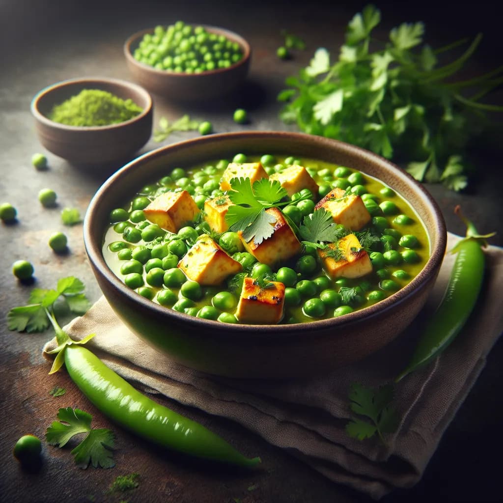 Matar Paneer