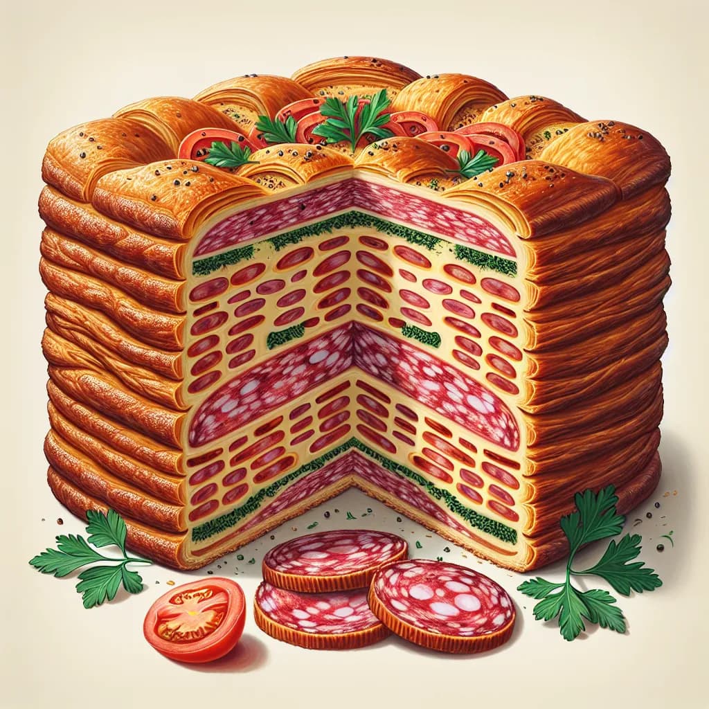 Salami Torte