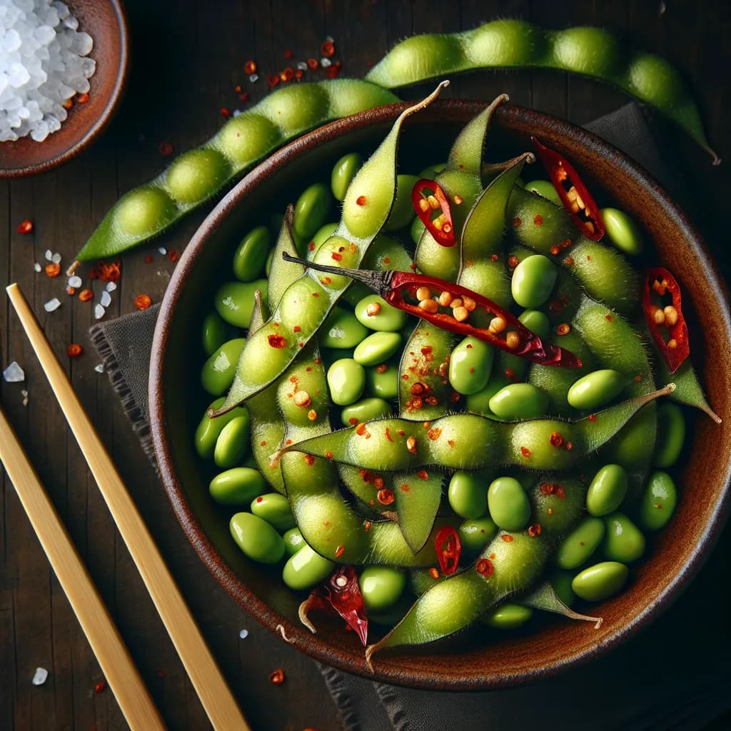 Spicy Edamame