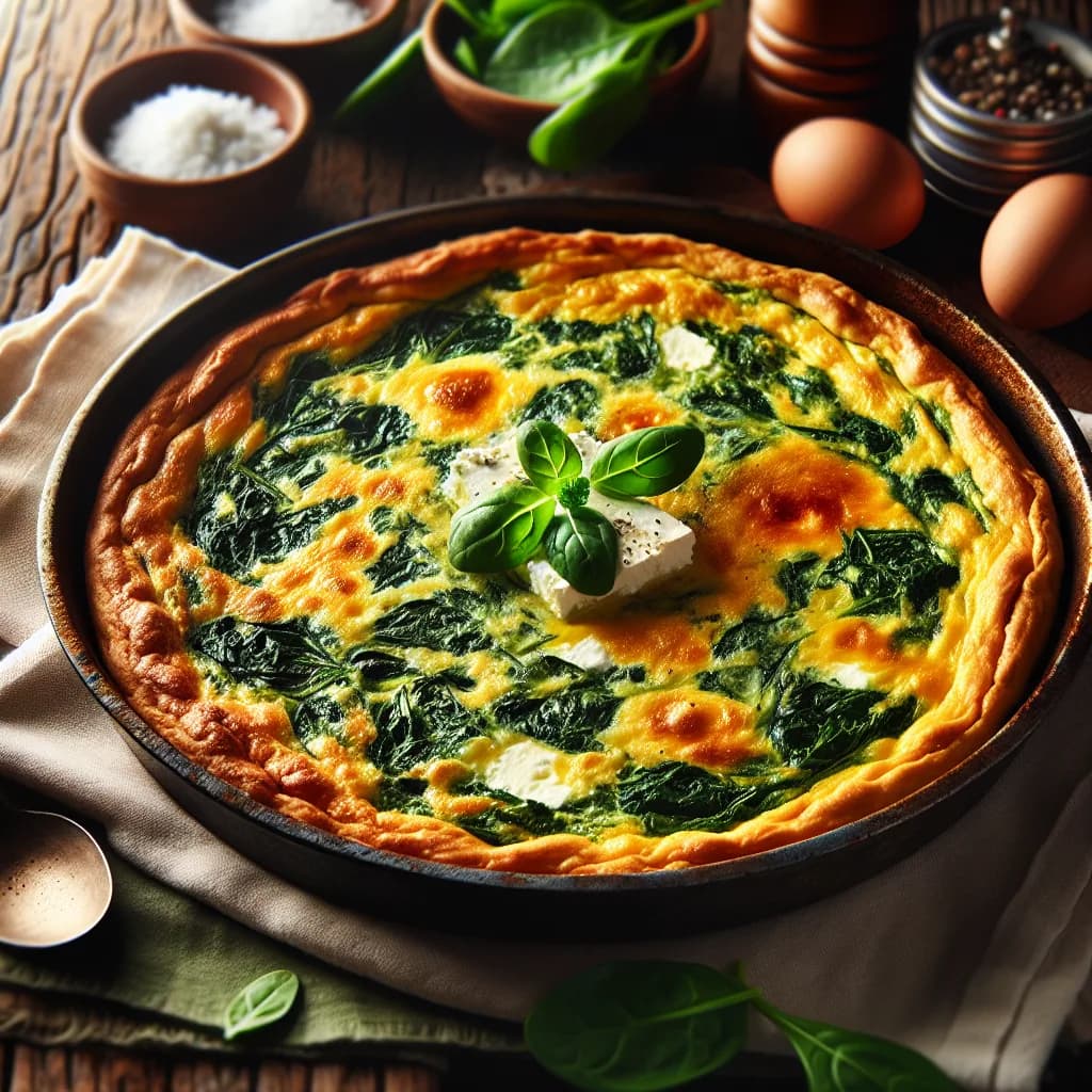 Spinat-Frittata