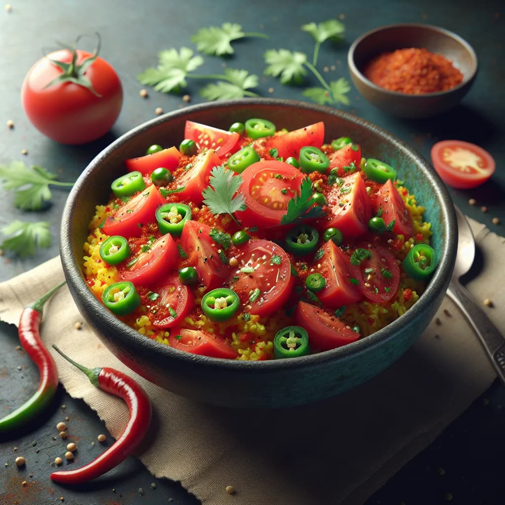 Tomato Poha