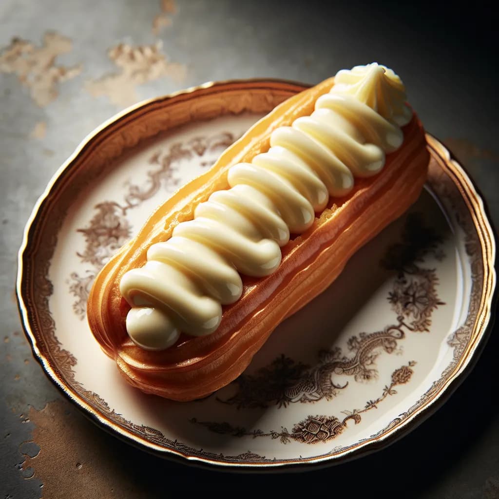 Éclair au Chocolat Blanc