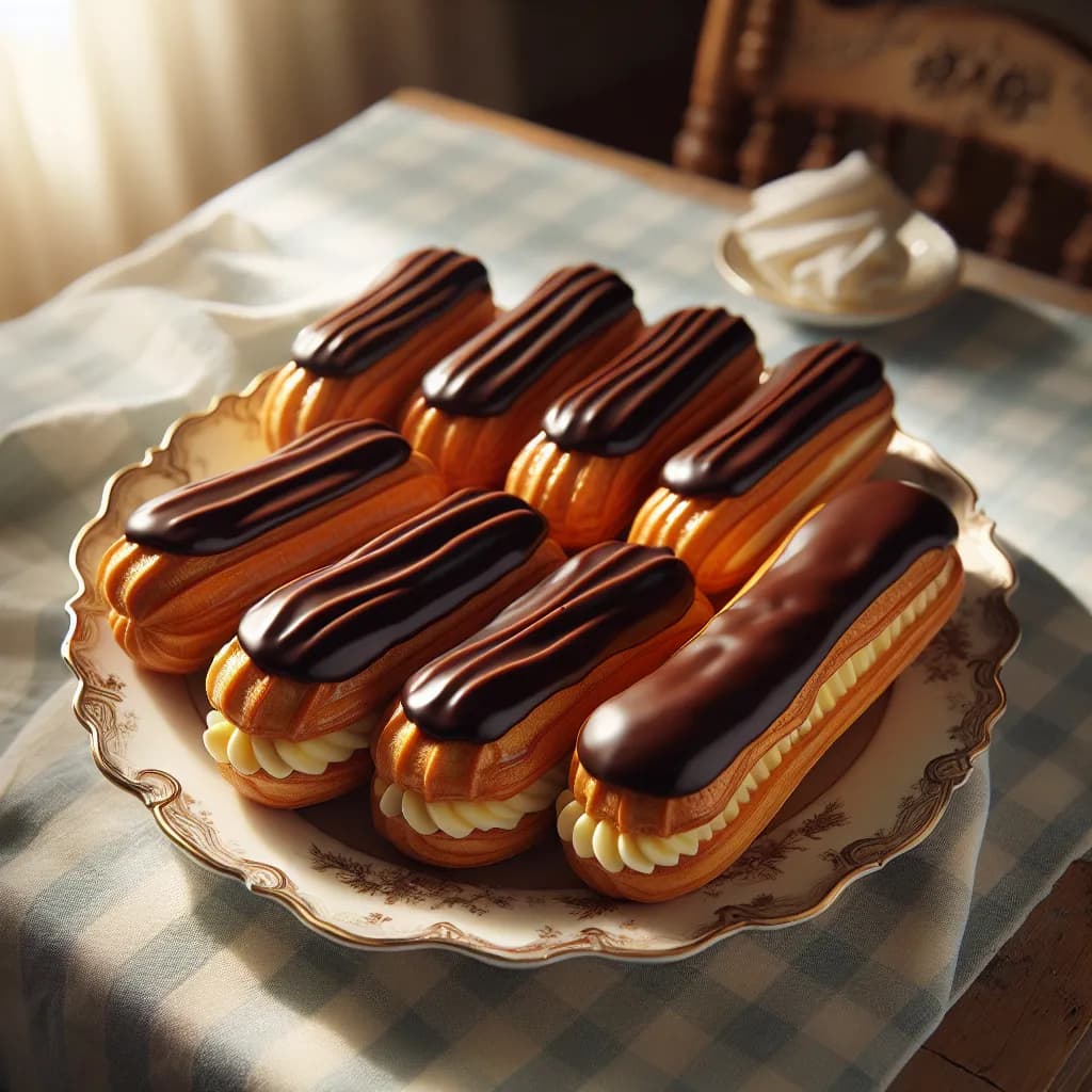 Éclairs au Chocolat