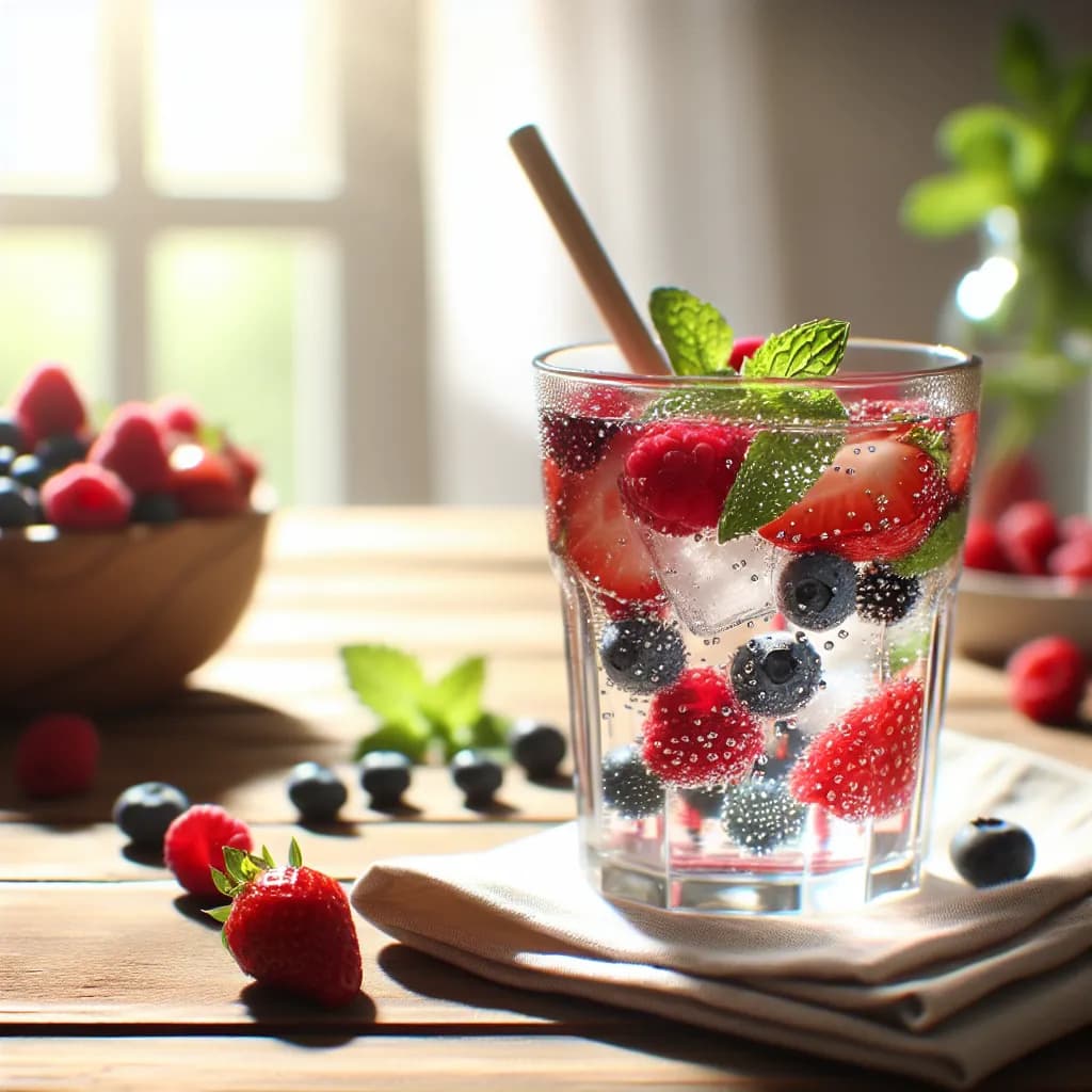Acqua Dimagrante ai Frutti di Bosco
