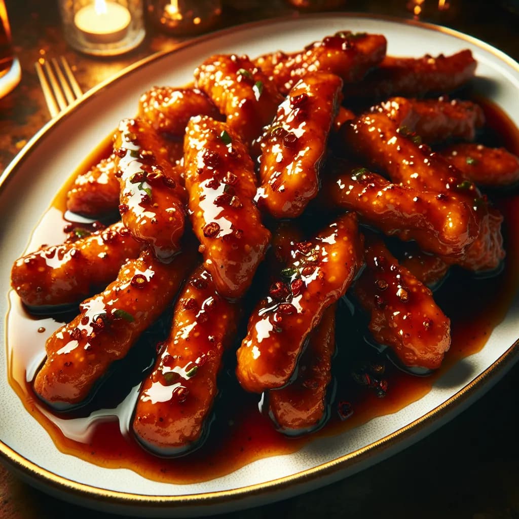 Agave Glazed Chicken Tenders
