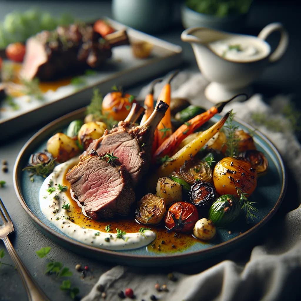 Agnello al Forno con Marinatura di Yogurt