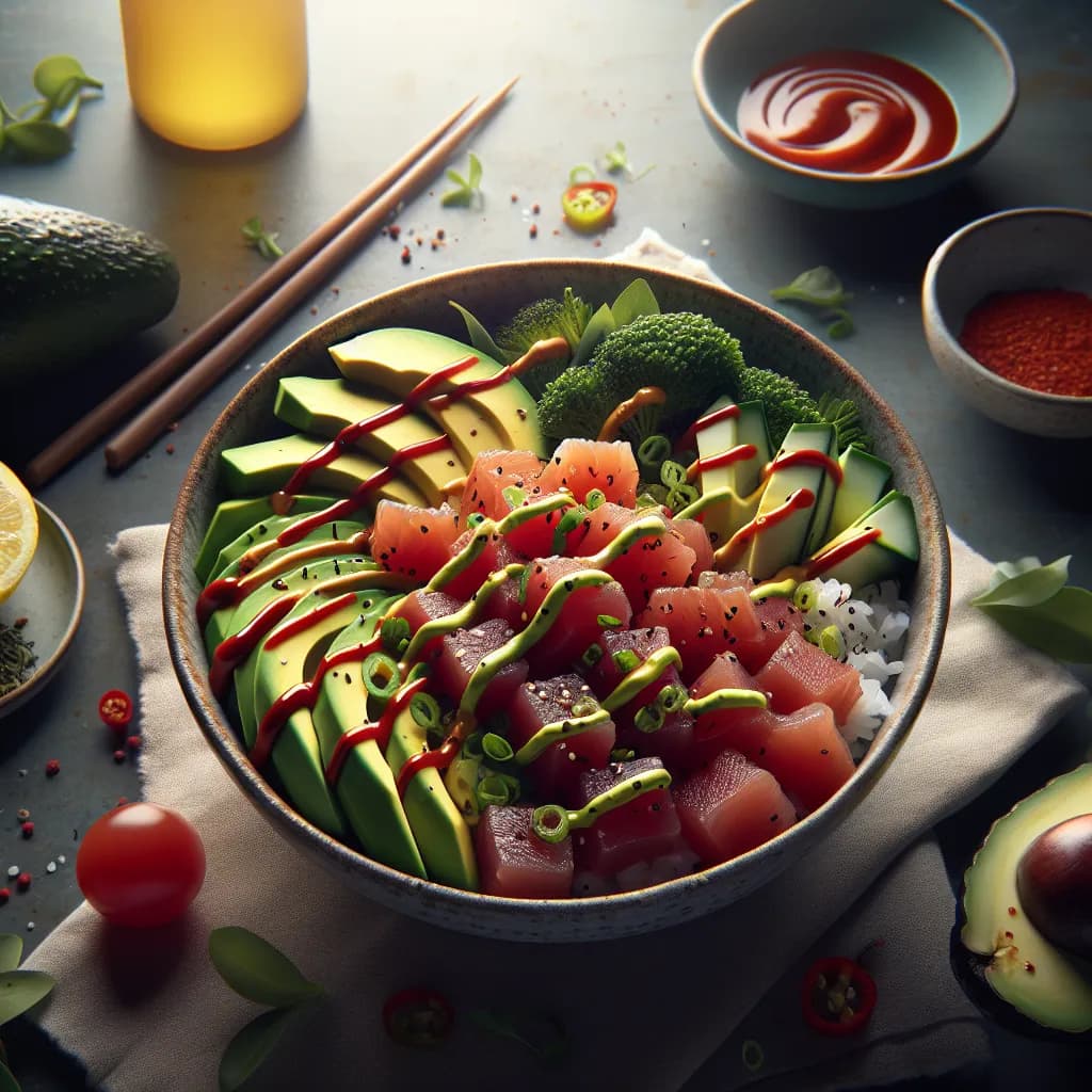 Ahi Tuna Poke Bowl