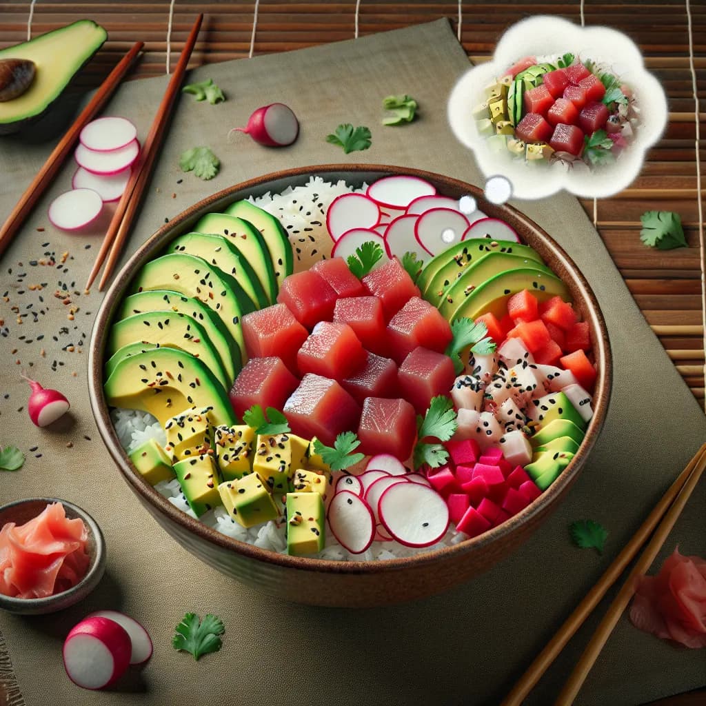 Ahi Tuna Poke Bowl