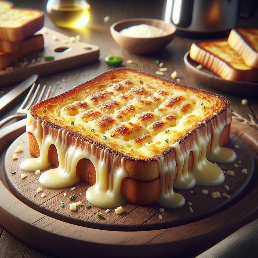 Airfryer Käsetoast