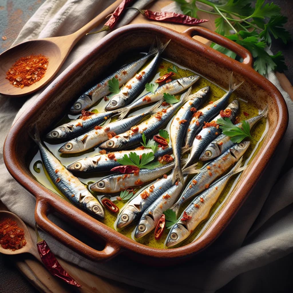 Alici al Forno