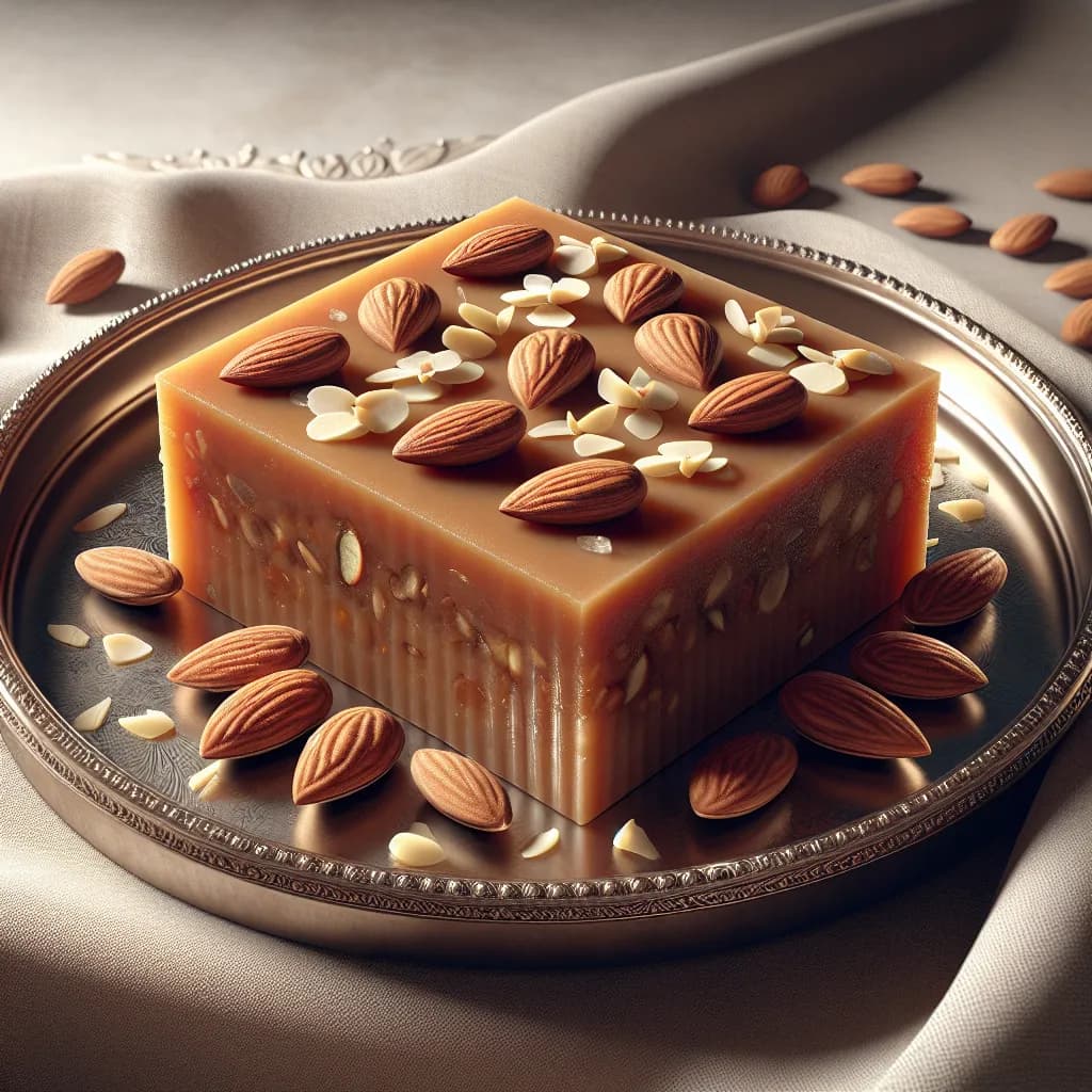 Almond Barfi