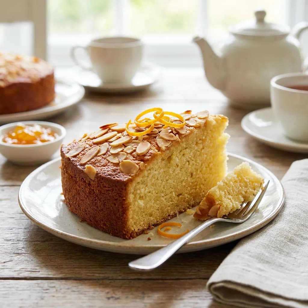 Almond Orange Tea Cake