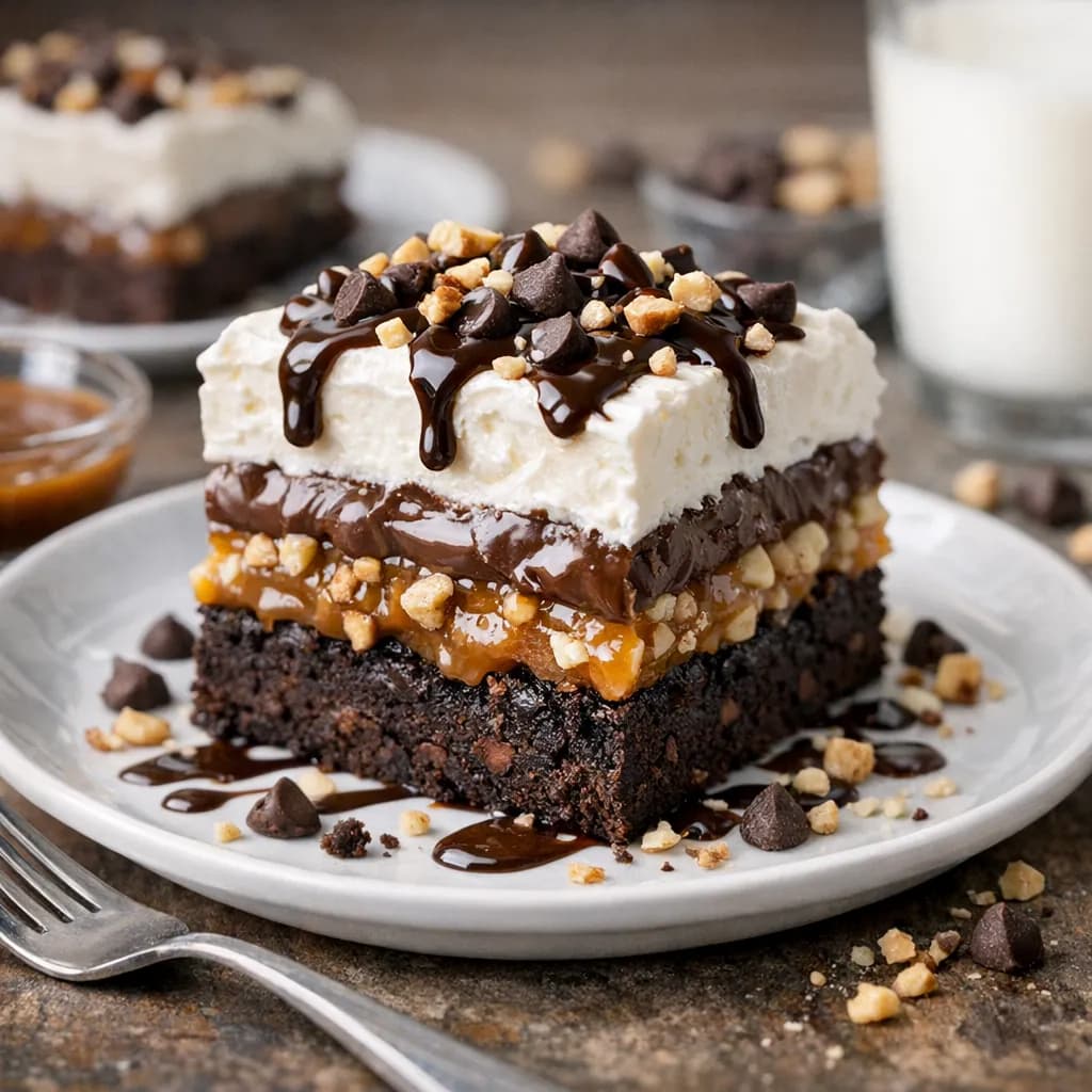 American 5 Layer Brownie Delight