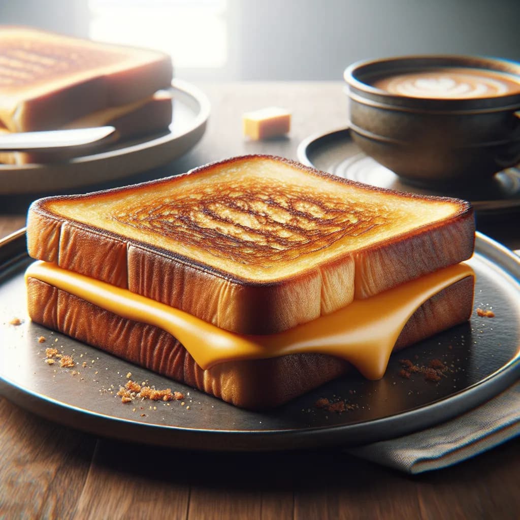 American Style Grilled Cheese Sandwich