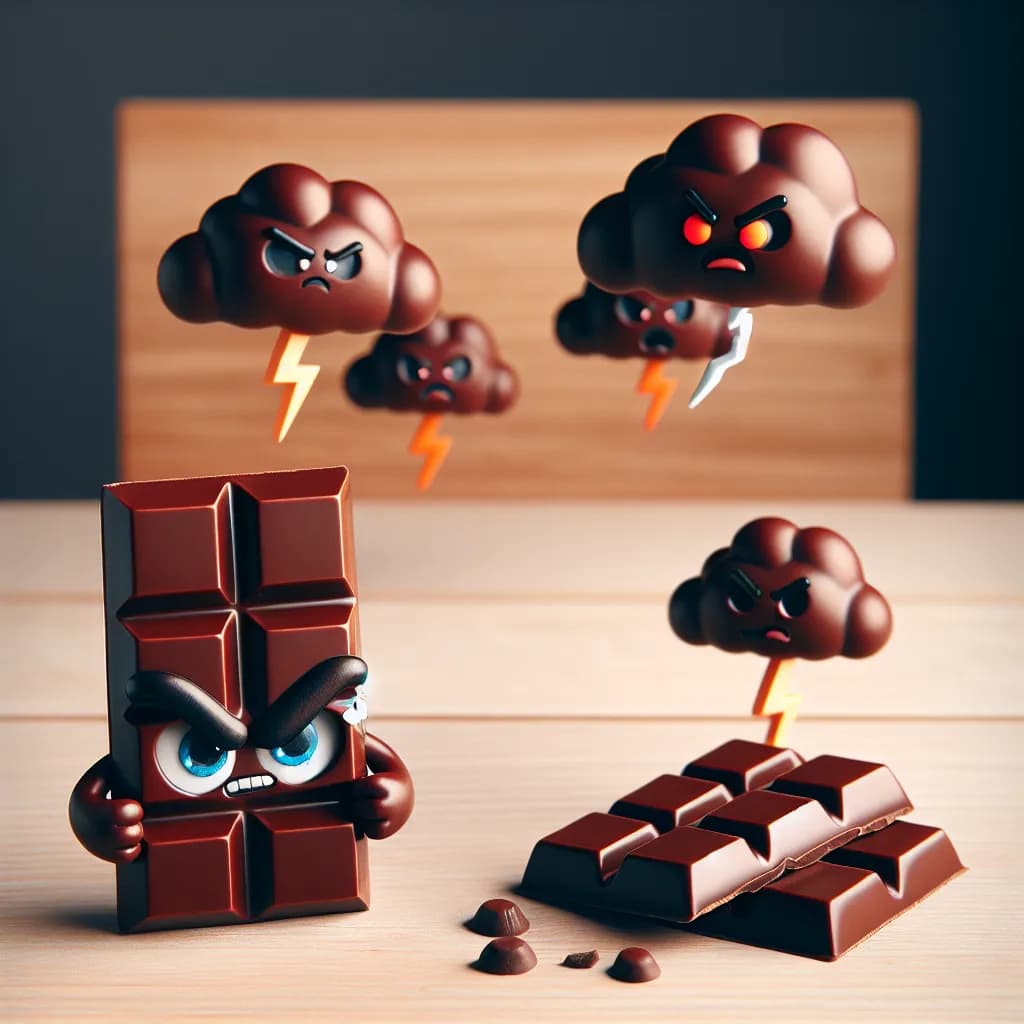 Angry Chocolate Bars