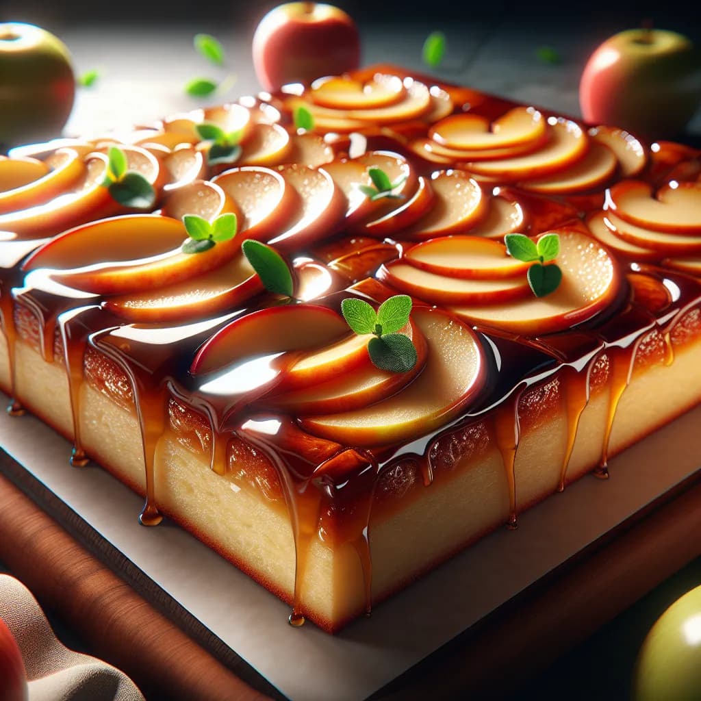 Apfel-Blechkuchen