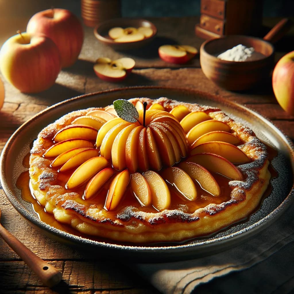 Apfel-Pfannkuchen