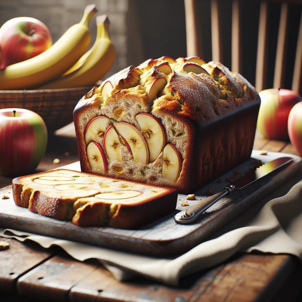Apple Banana Bread