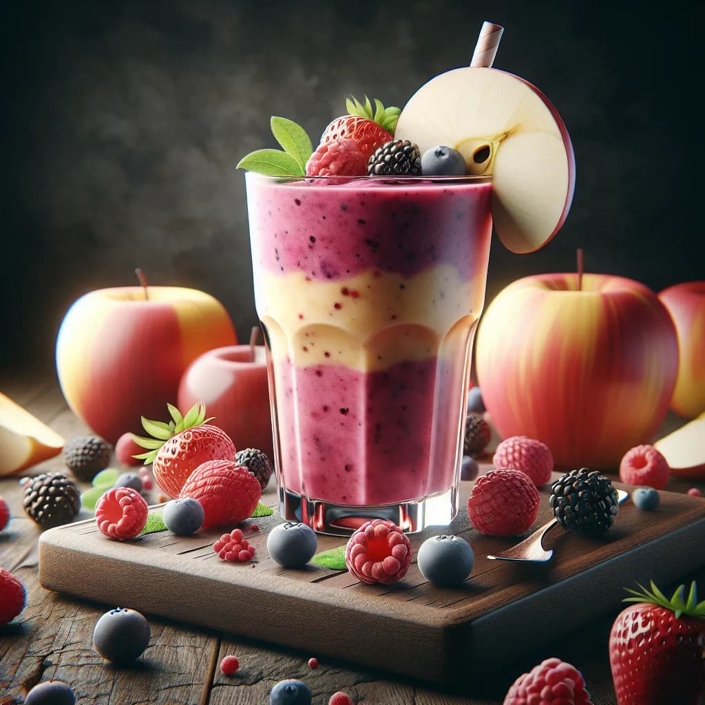 Apple Berry Smoothie