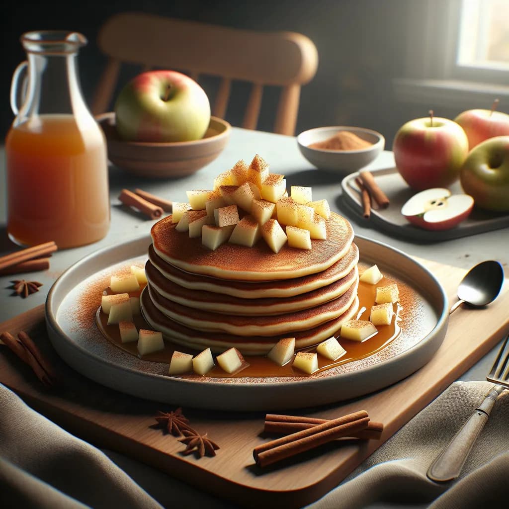 Apple Cinnamon Pancakes