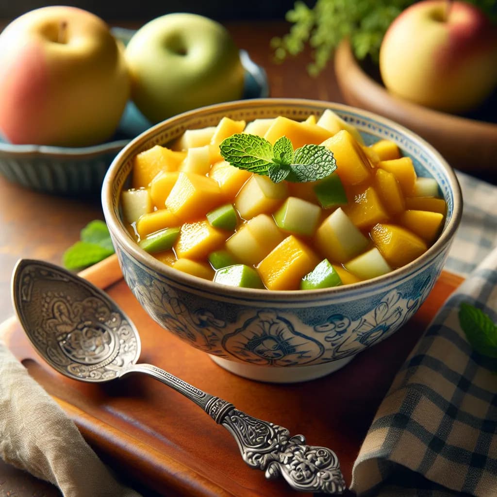 Apple Mango Compote