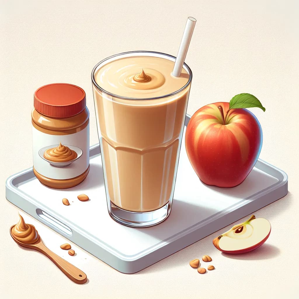 Apple Peanut Butter Smoothie