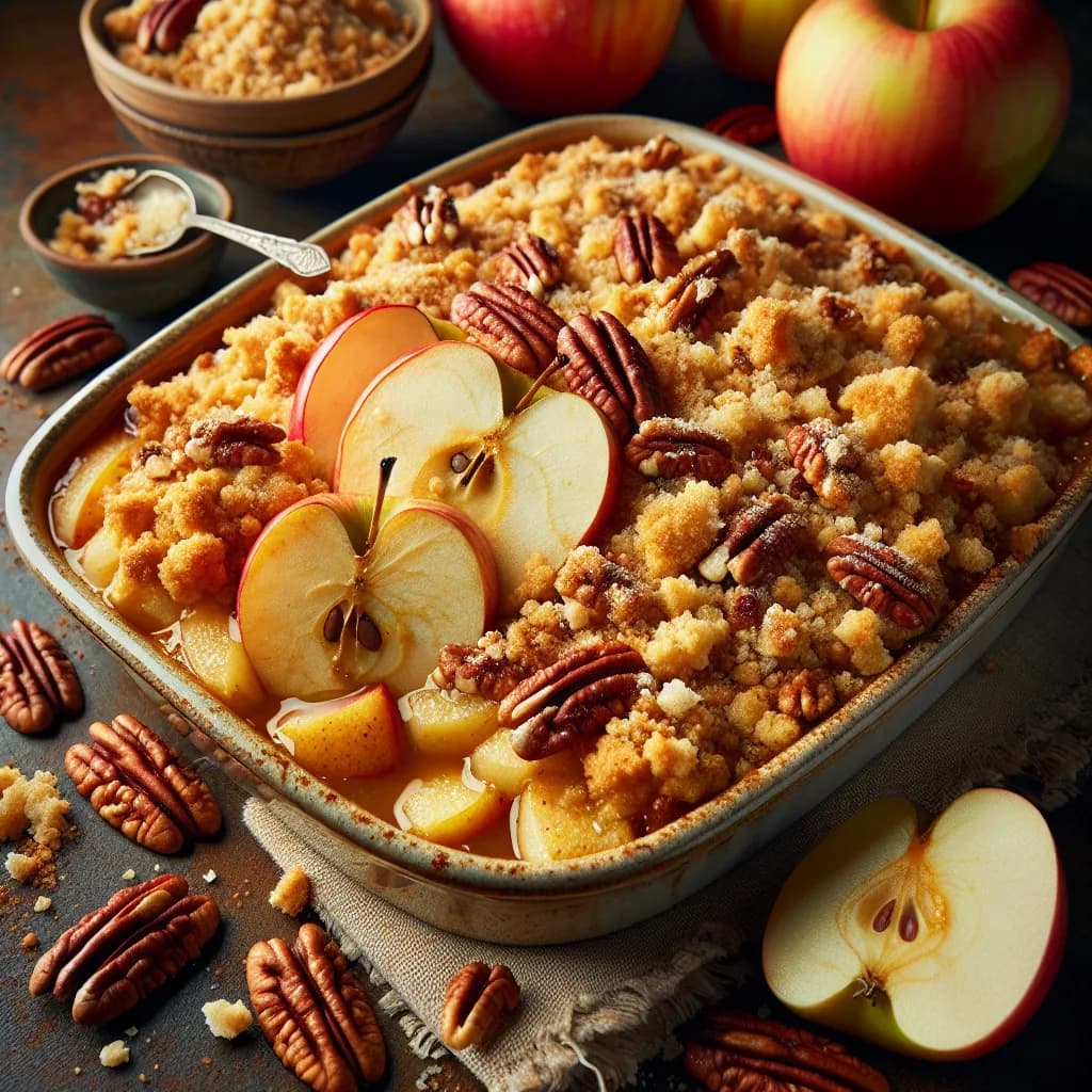 Apple Pecan Crumble