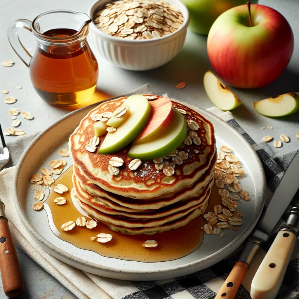 Apple and Oat Pancakes