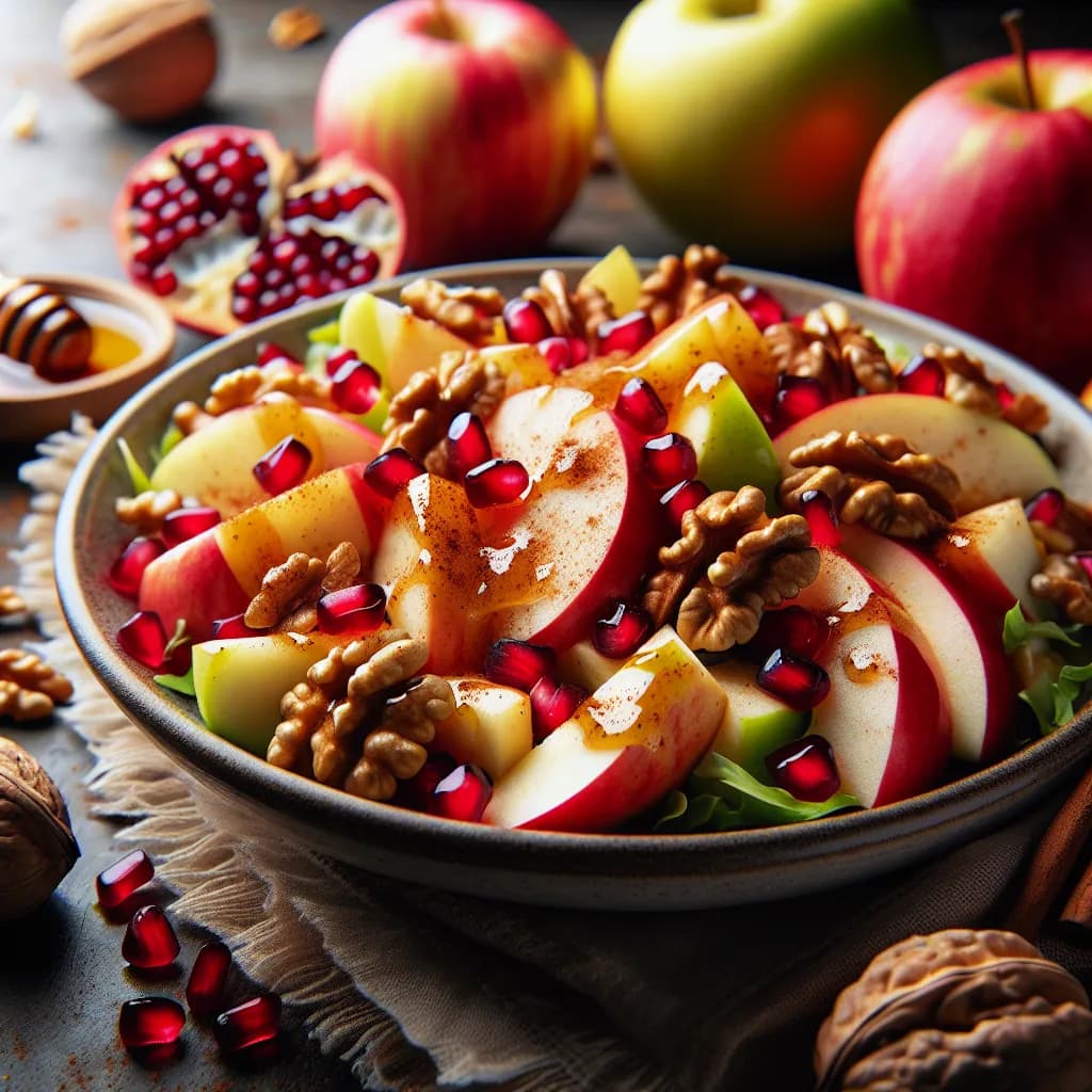 Apple and Pomegranate Salad