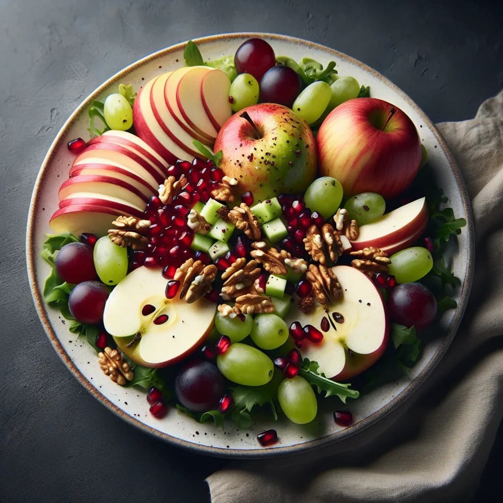 Apple and Pomegranate Salad