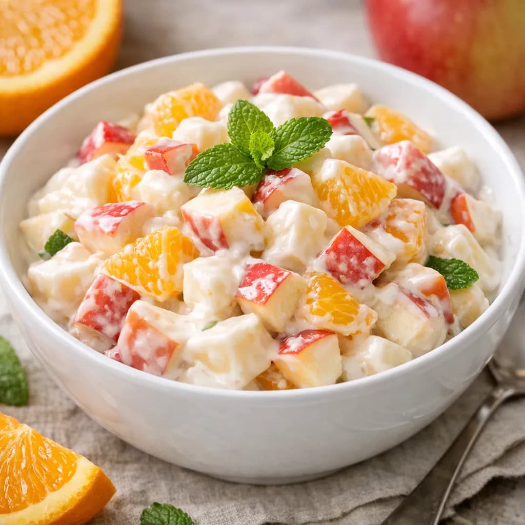 Apple-Orange Yogurt Salad