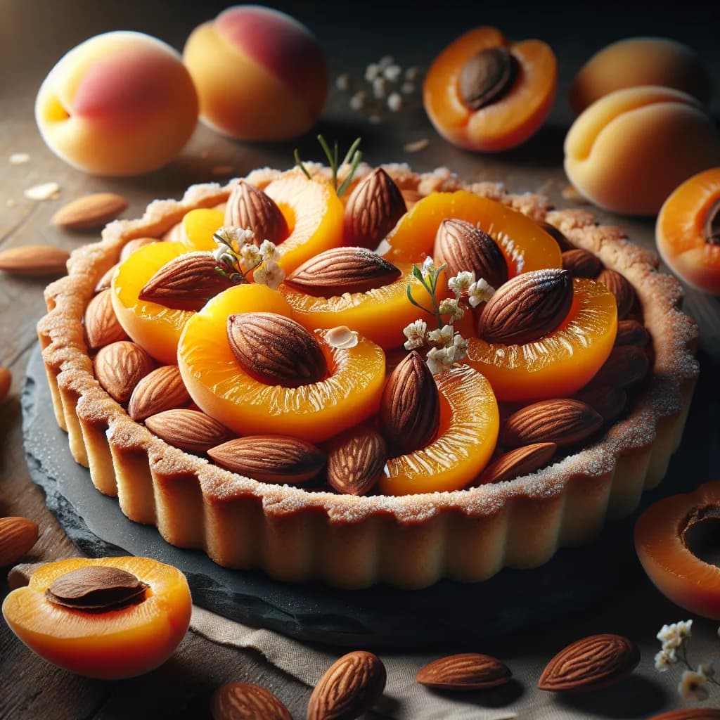Apricot Almond Tart