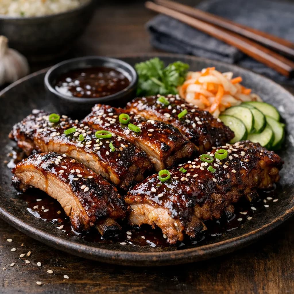 Asian Hoisin-Glazed Baby Back Ribs