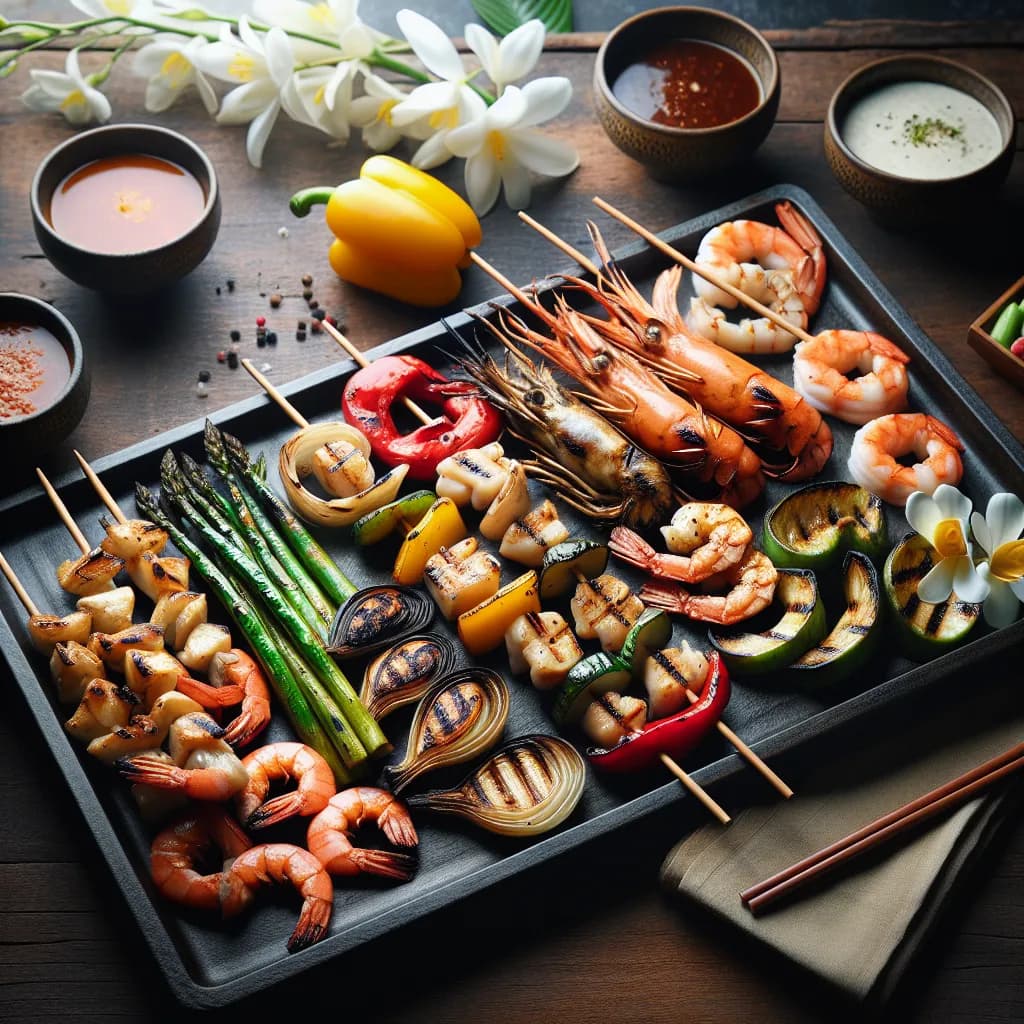 Asian Mixed Grill