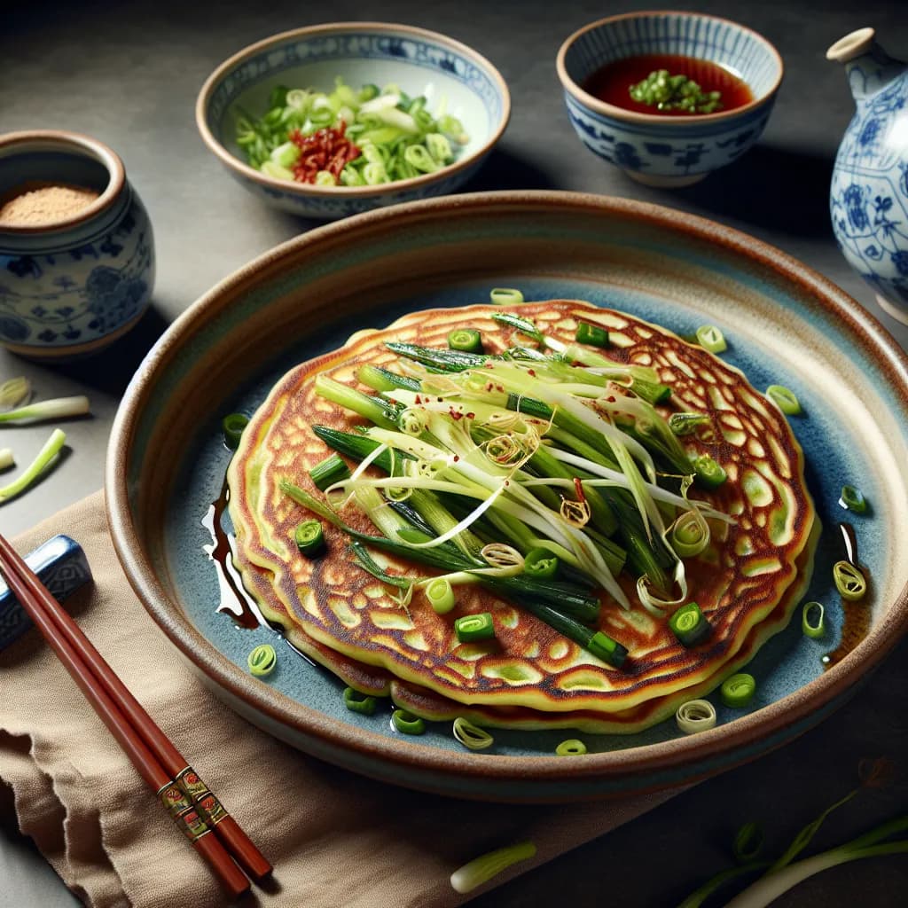 Asian Style Scallion Pancakes