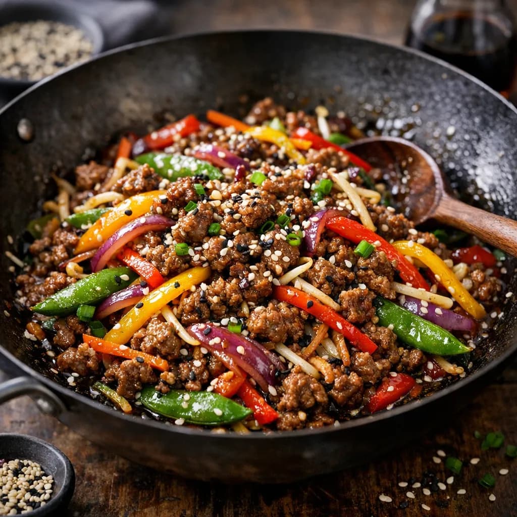 Asian-Style Beef and Vegetable Stir Fry