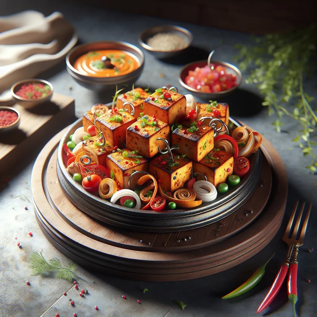 Asiatischer Tofu Tikka
