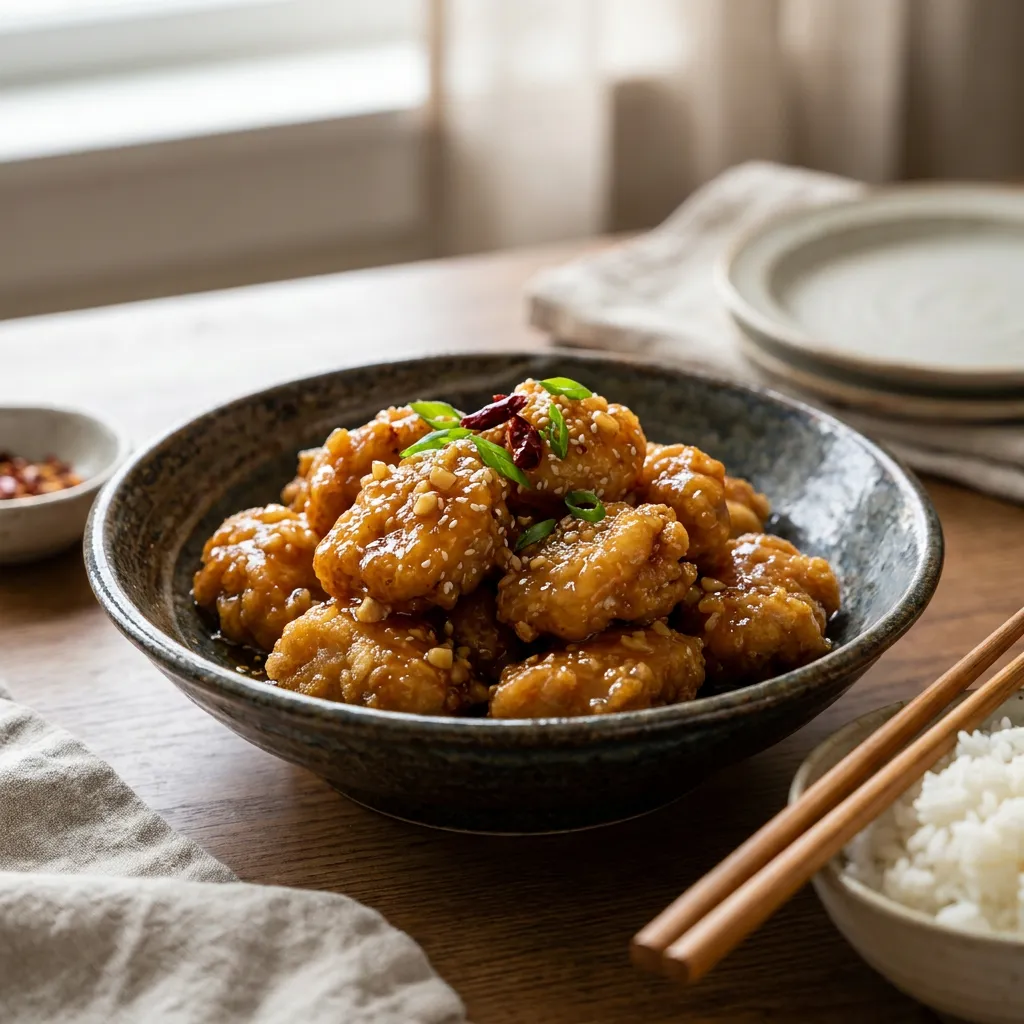 Asiatisches Honey Garlic Chicken