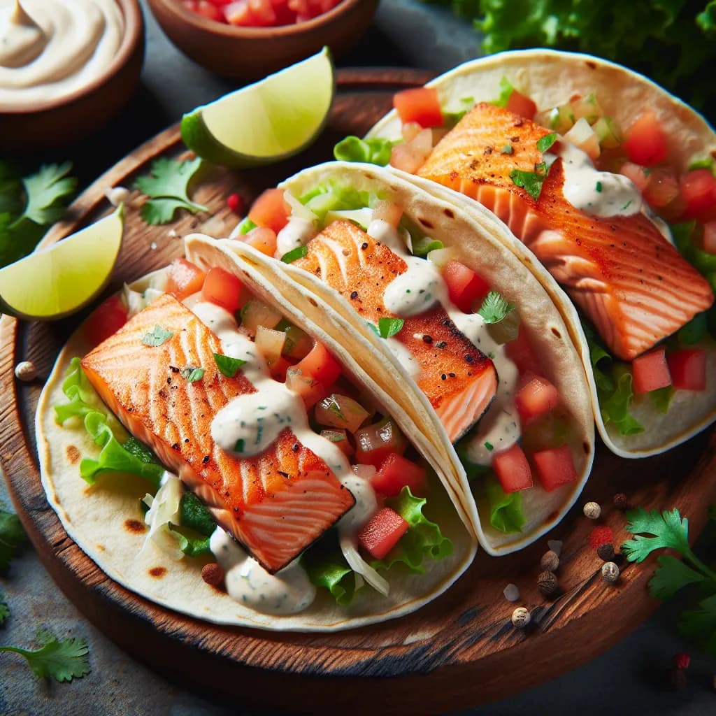 Atlantic Salmon Tacos