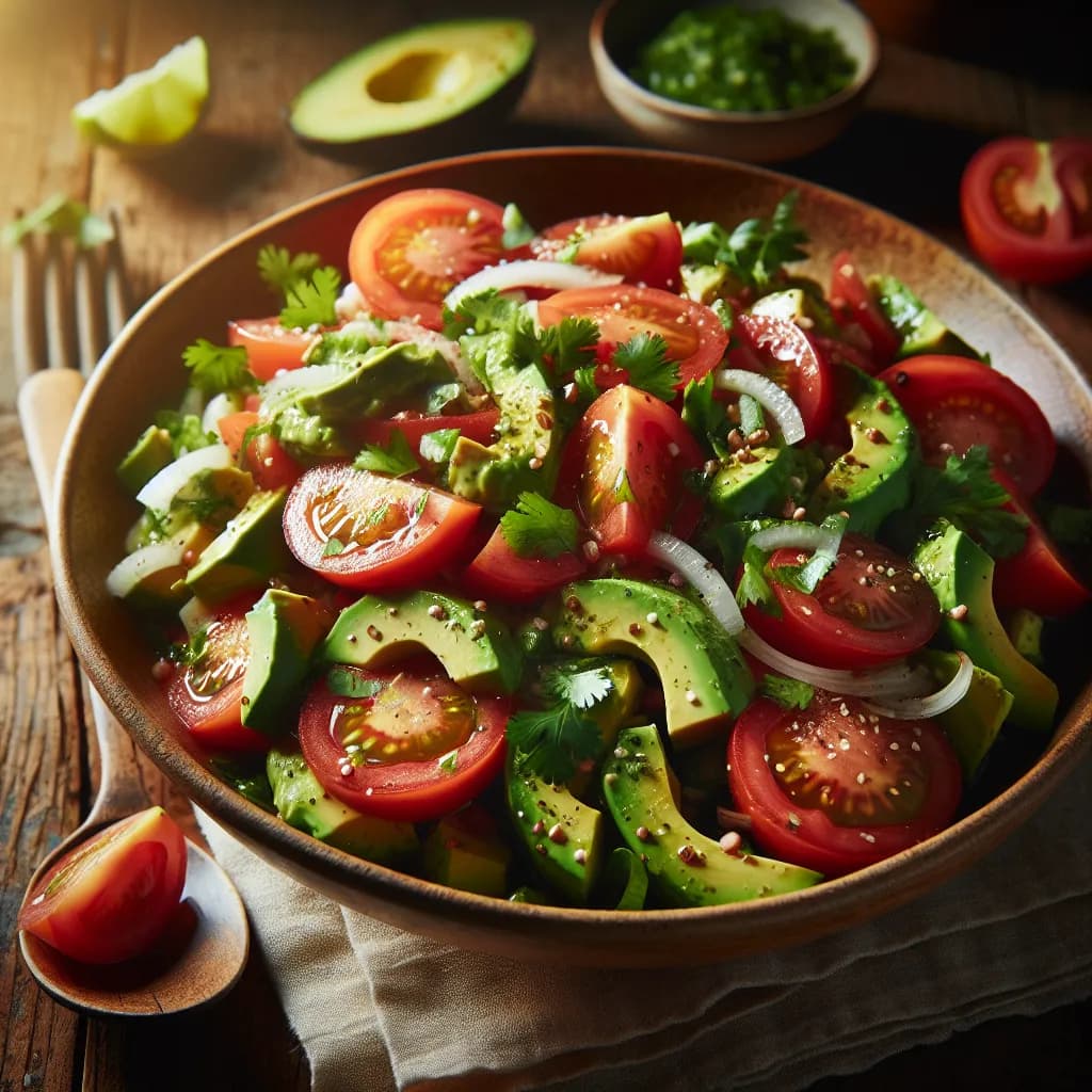 Avocado Tomato Salad