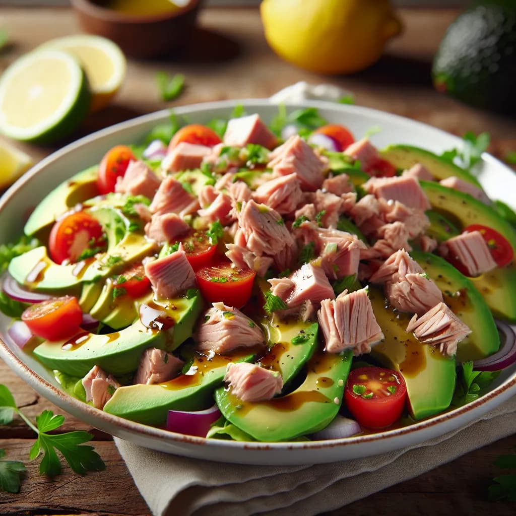 Avocado Tuna Salad
