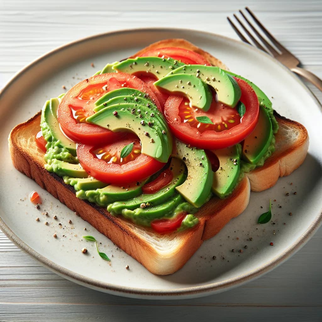Avocado and Tomato Toast