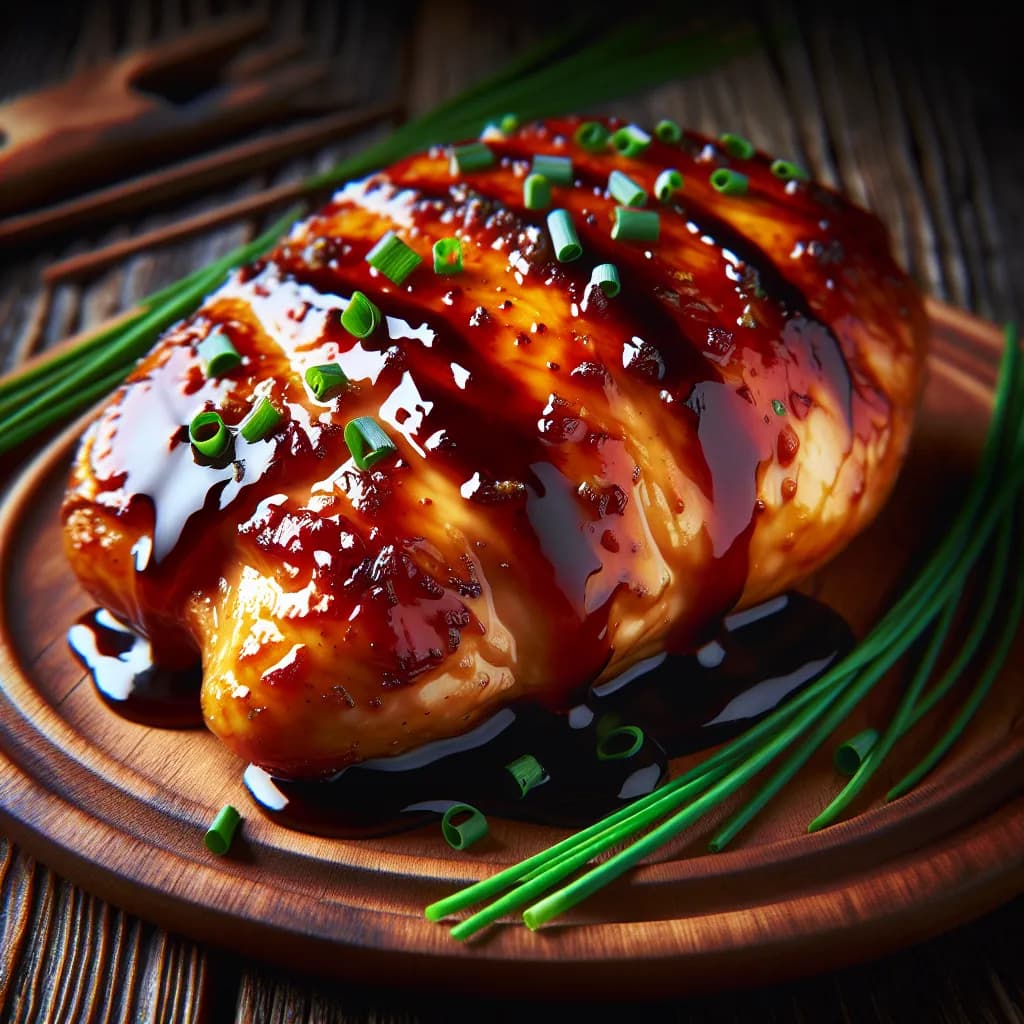 BBQ Baked Chicken with Maple Glaze