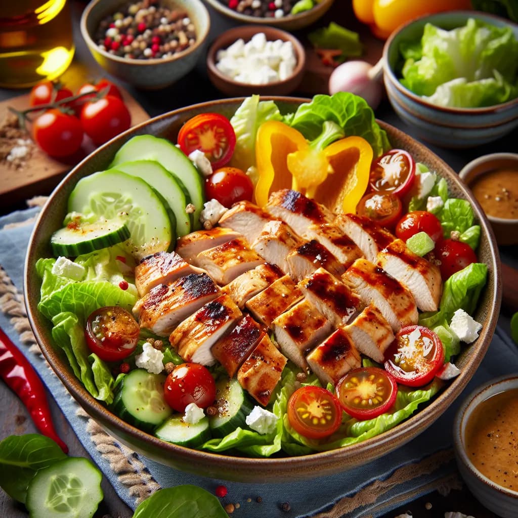 BBQ Chicken Salad